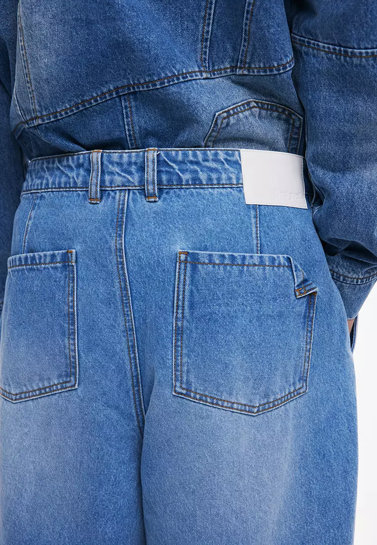 Buy Desigual Denim balloon low pockets 2026 Online | ZALORA Philippines