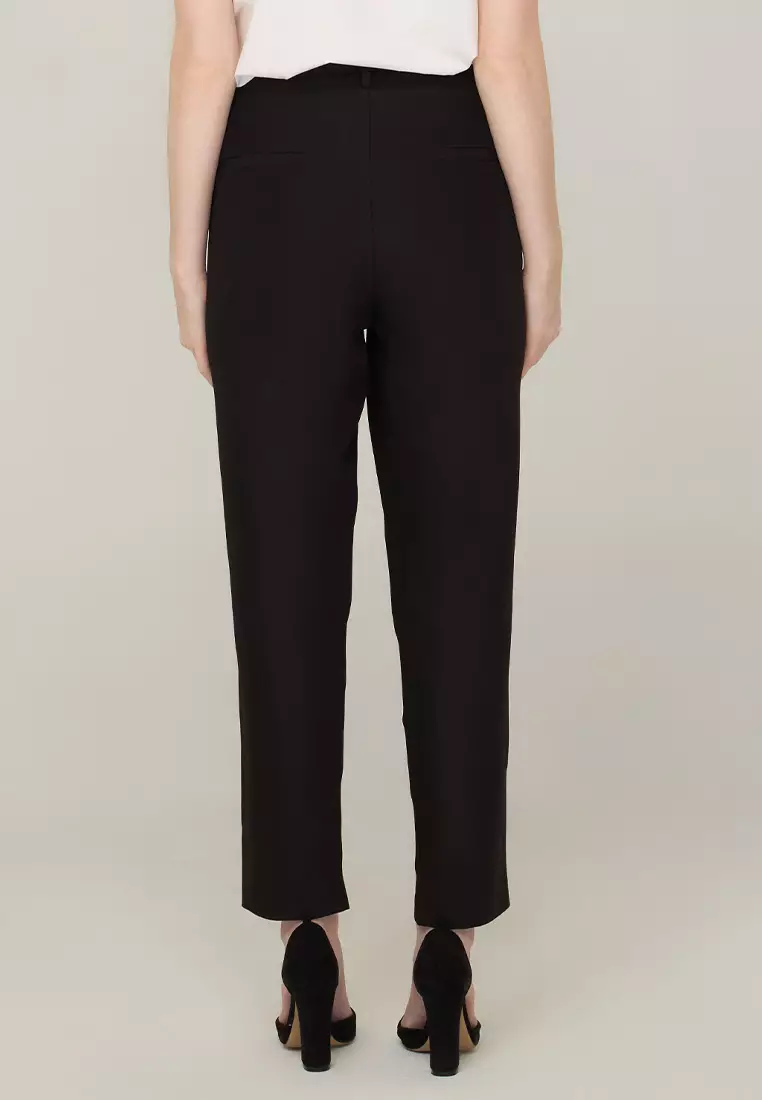 Jhayne Slim-fit Pants with Buckle Detail