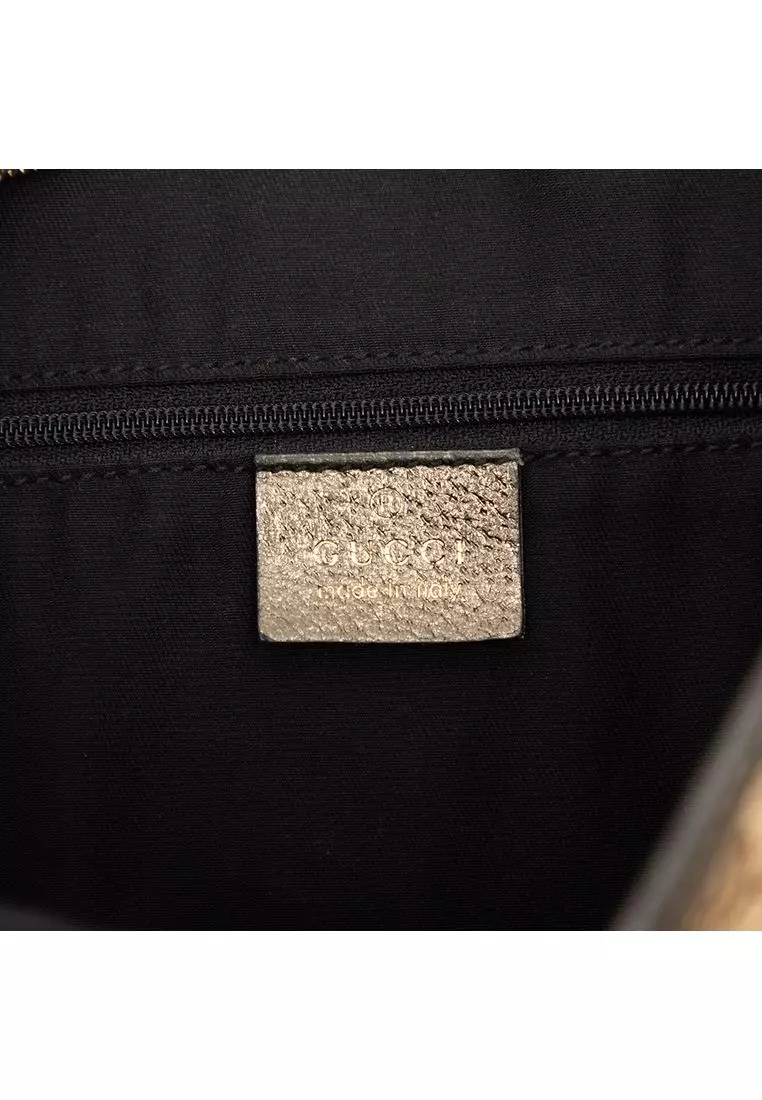 Pre-Loved Gucci Gg Canvas Abbey D Ring Crossbody