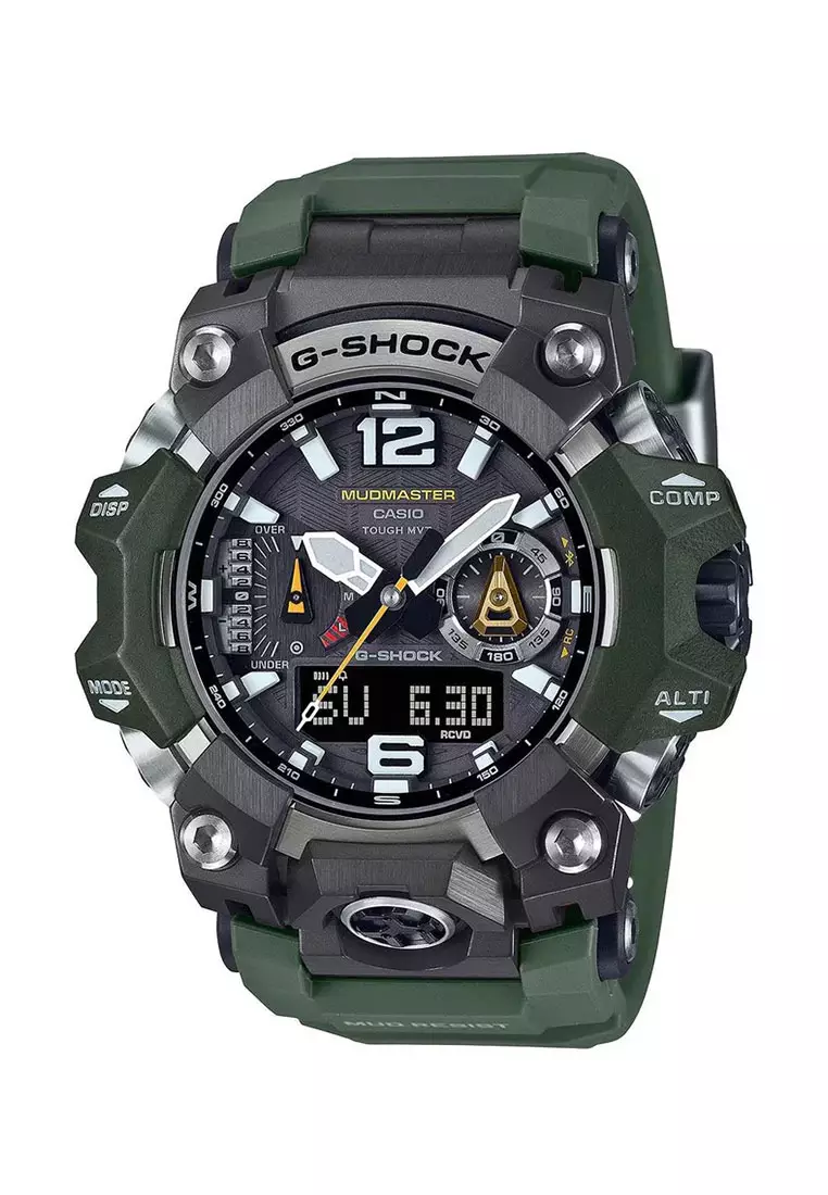 Jual G-Shock Casio G-SHOCK Jam Tangan Pria - Green Black - Resin - GWG ...