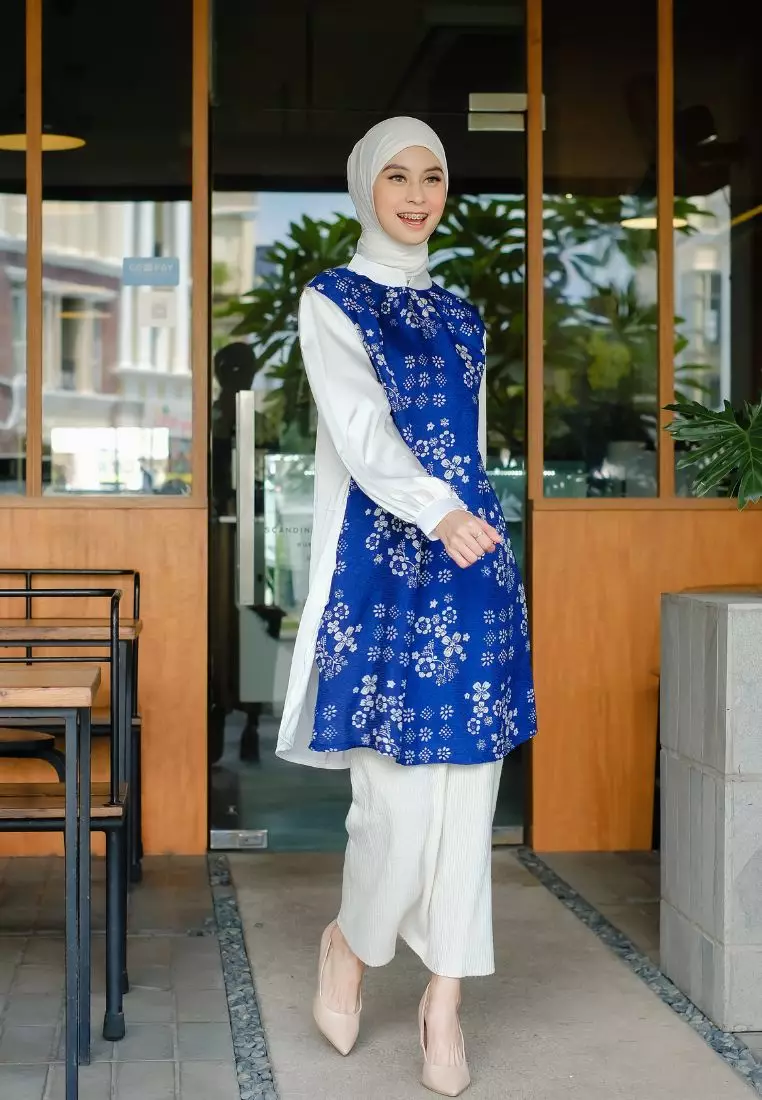 Azalea Tunik Navy