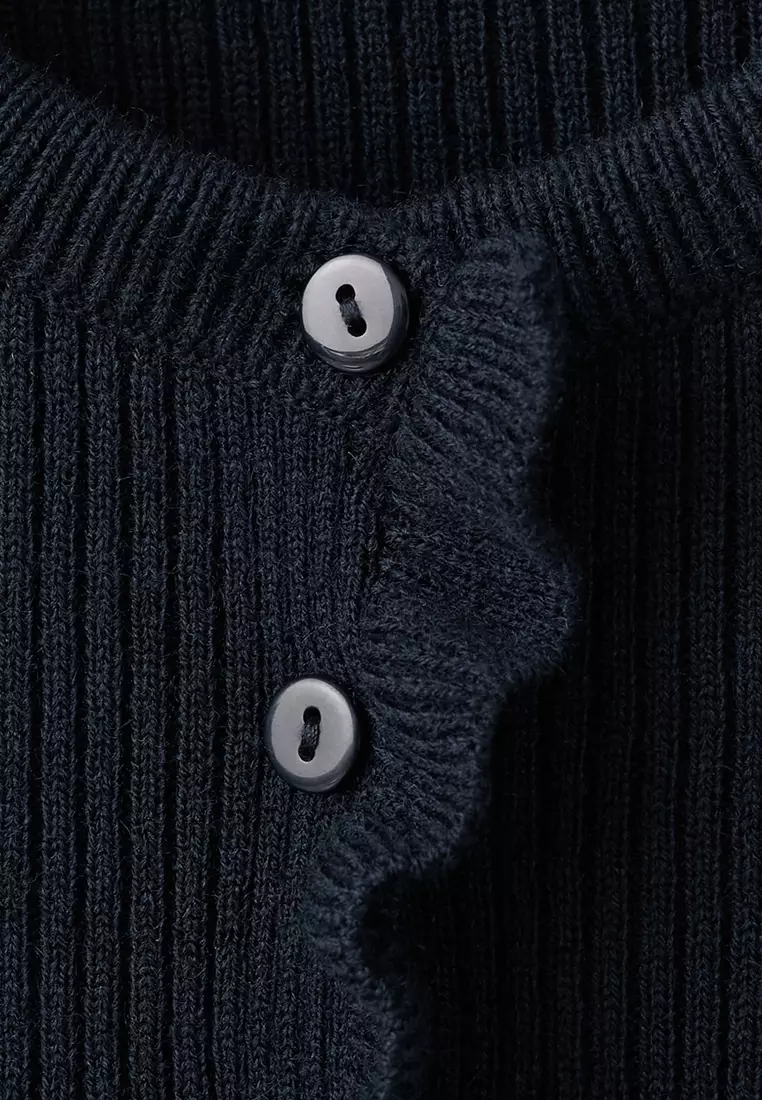 Scalloped Edges Cardigan