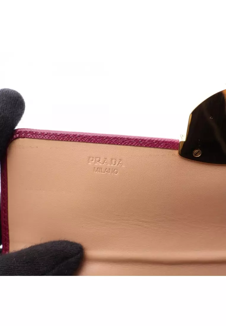 Buy Prada Pre-Loved Prada SAFFIANO TUC Bi-fold Long Wallet