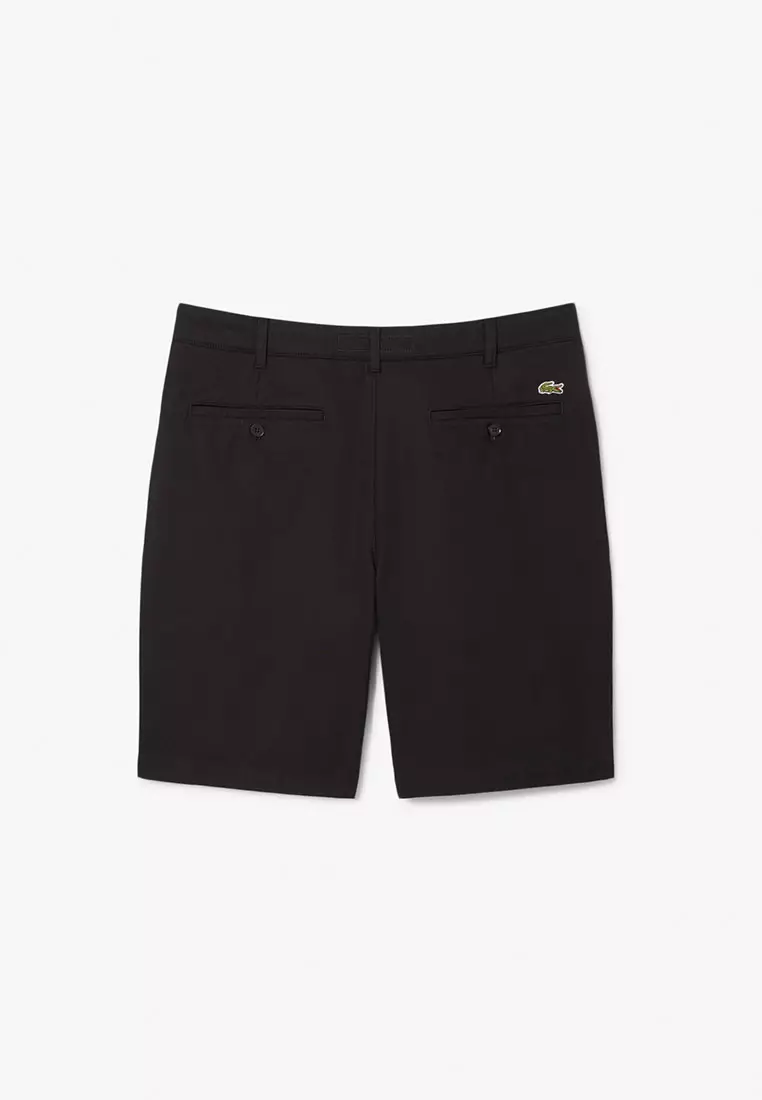 Regular Fit Gabardine Chino Bermuda Shorts