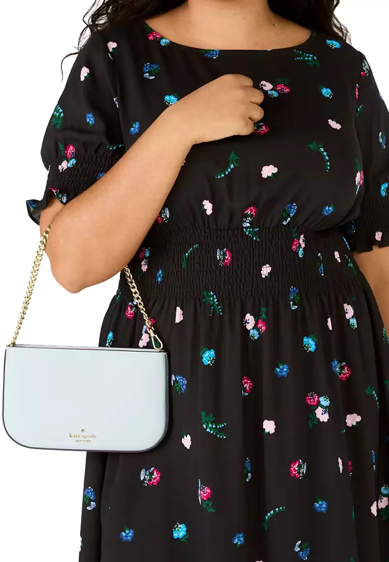 Madison Lilly Pochette Bag in Blue Glow KF396