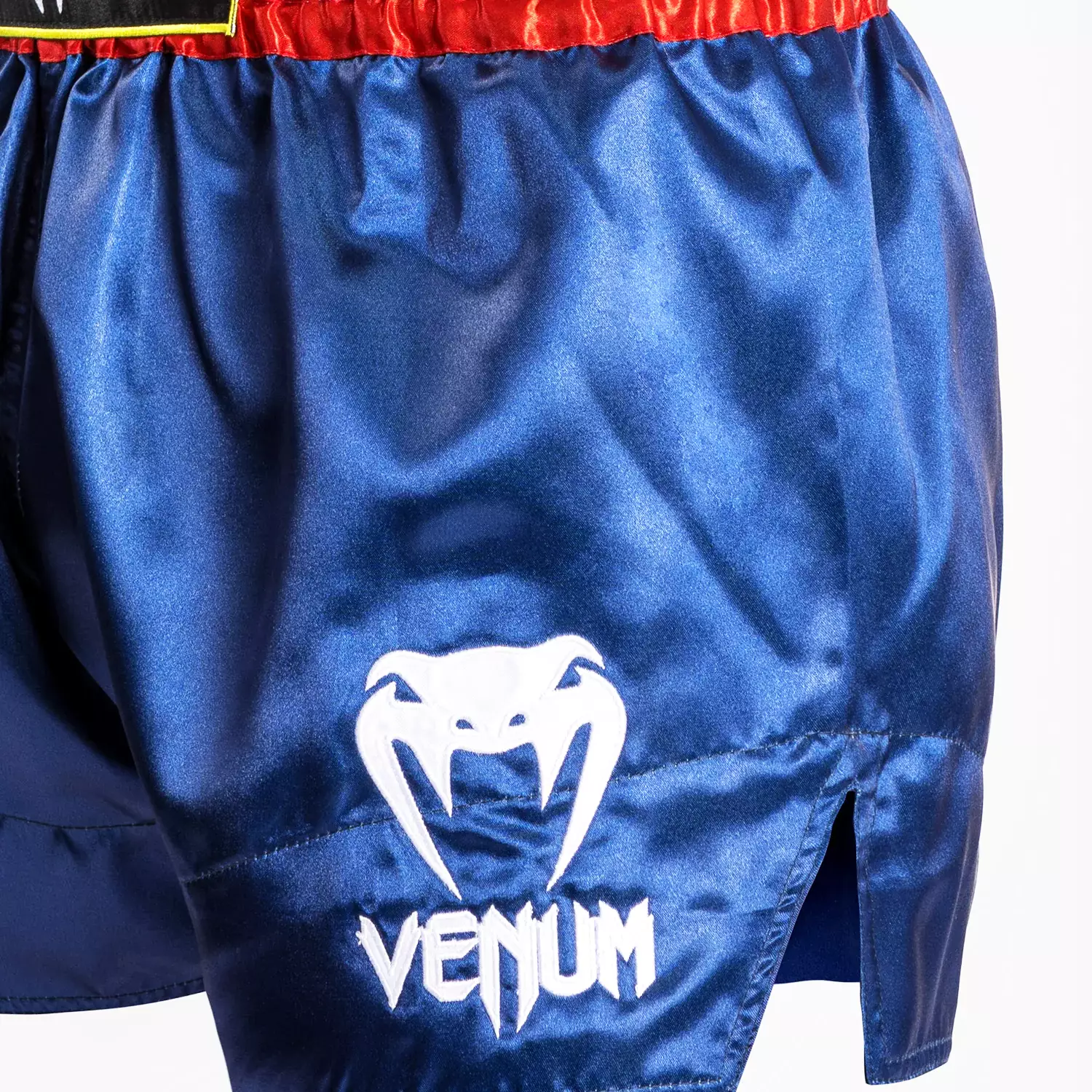 Celana Muay Thai Venum Classic Muay Thai Shorts Blue/Red/White