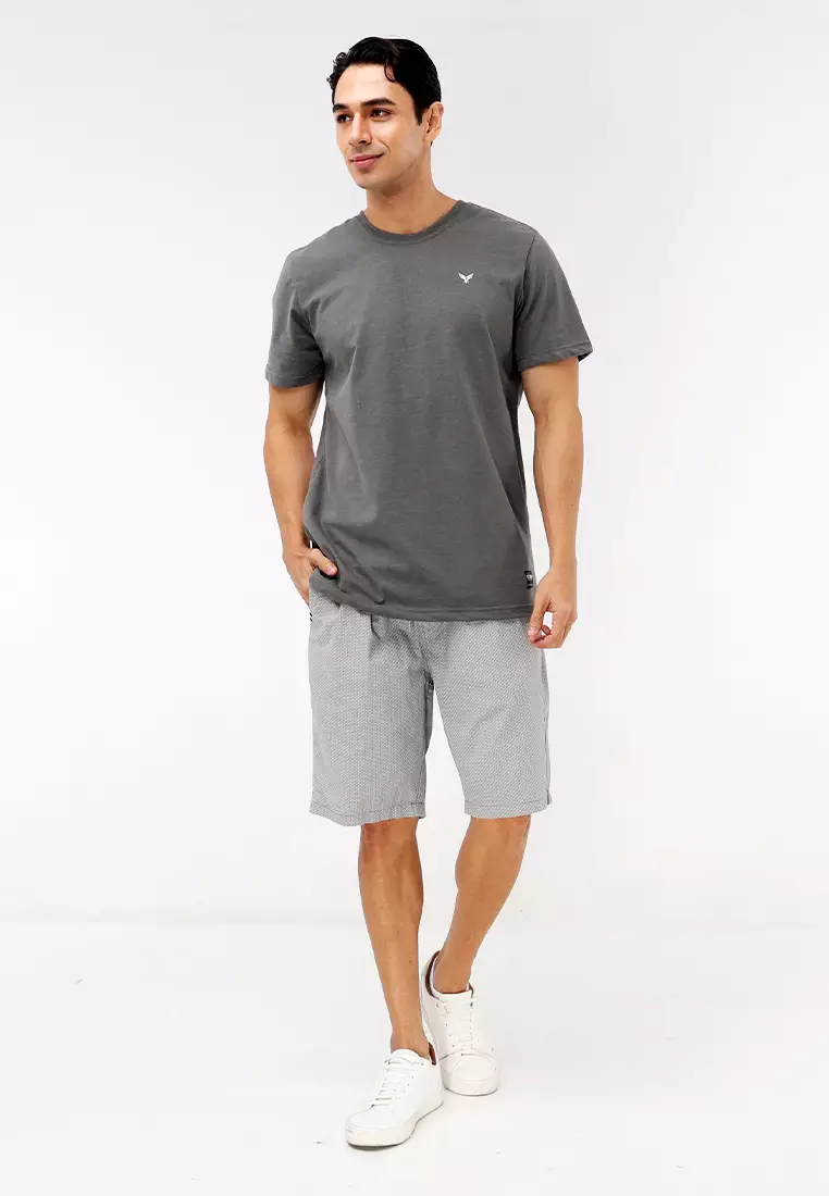 Round Neck Jersey Knits T-Shirt