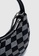 Urban Revivo grey Checkered Baguette Bag 3673EAC1850646GS_5