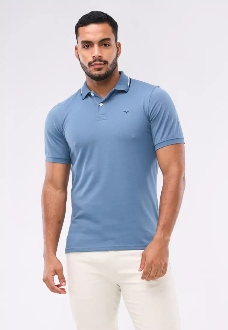 Cvc Collared Shirt Pique