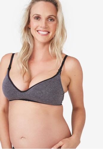 Jual Cotton On Body Cotton Lace Trim Maternity Bra Original Zalora