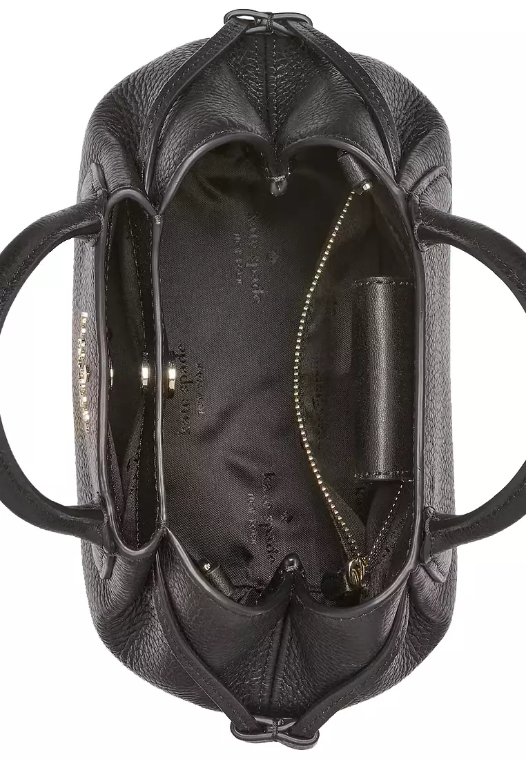 Dumpling Mini Satchel Bag in Black KI859