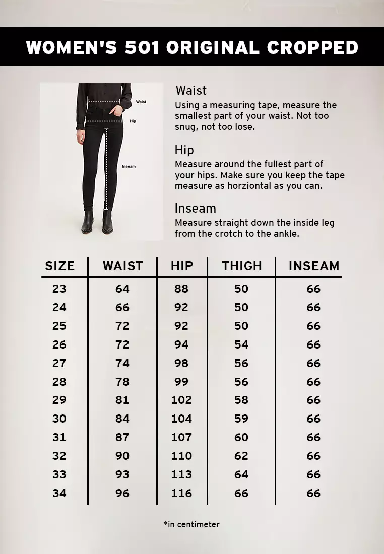 Levi's® Women's 501® Original Cropped Jeans (36200-0380)