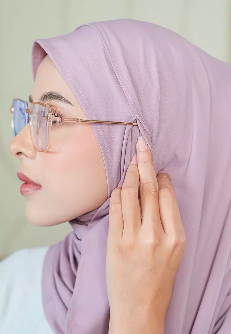 HIJAB INSTAN ALMA - PASTEL PURPLE
