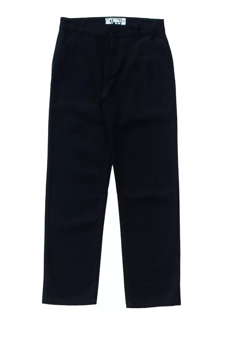 Celana Chinos Anak Laki Hitam/ Boys Pants Chinos Black/ That'S Donald Signature Base