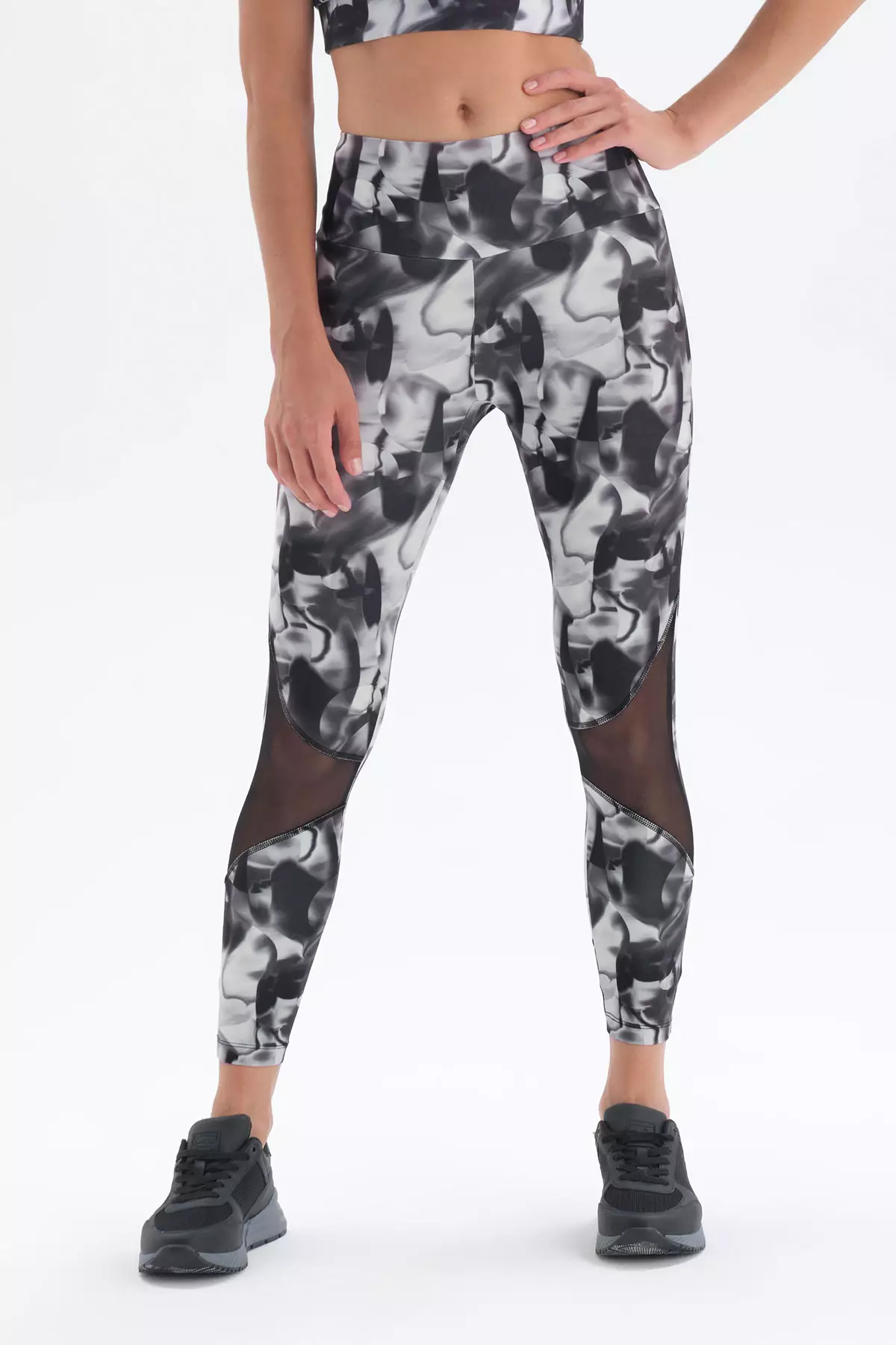 White camo leggings women's store