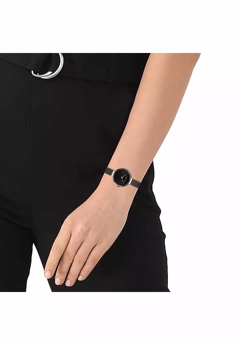 Buy Calvin Klein Minimalistic T Bar 28Mm Mesh Women's Watch Ionic ...