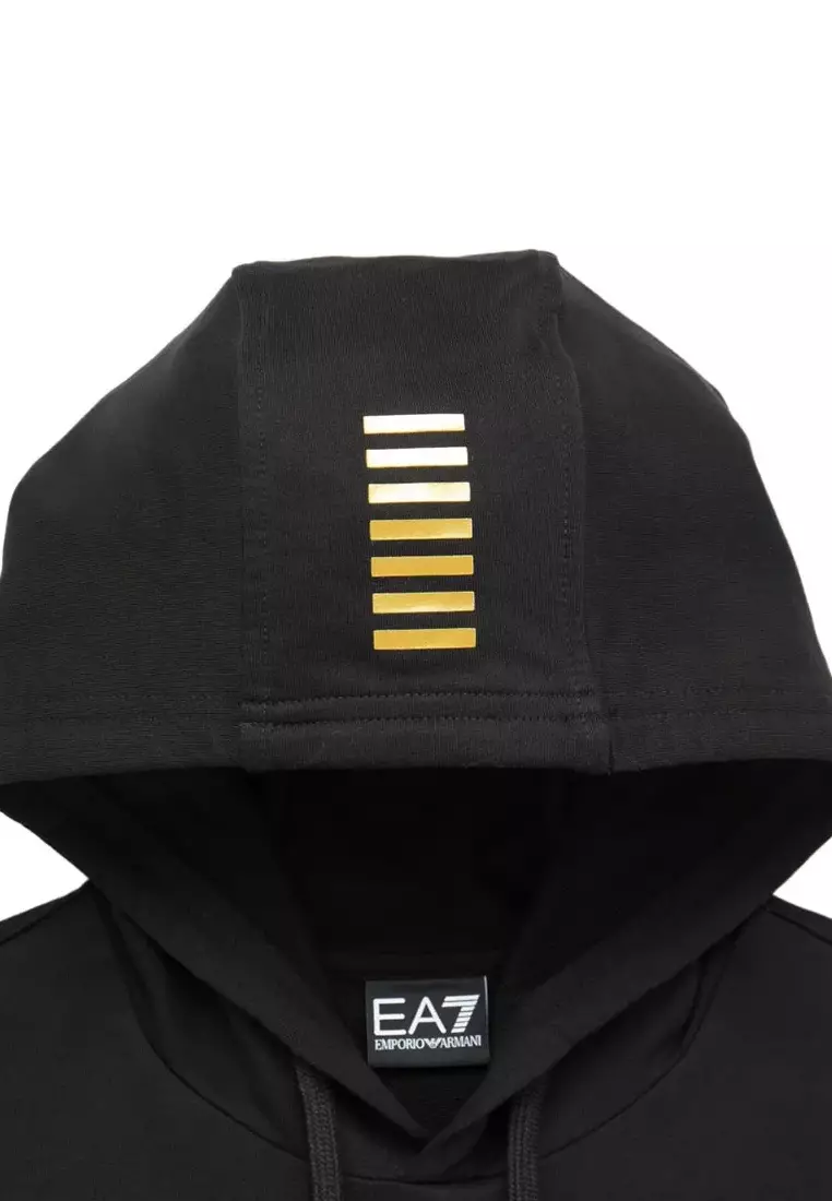 Men's Hoodie in Black 8NPM32 PJVRZ