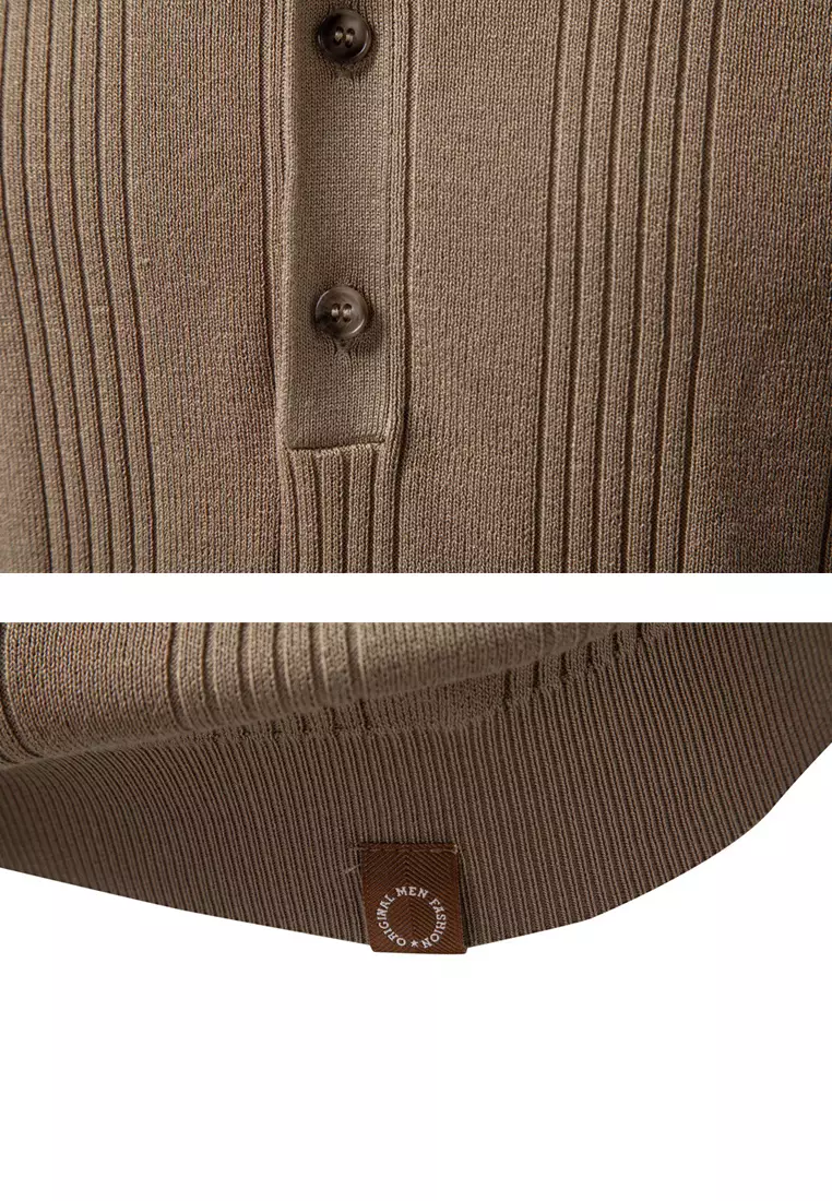 亨利領短袖Polo衫 AX-PSD8068