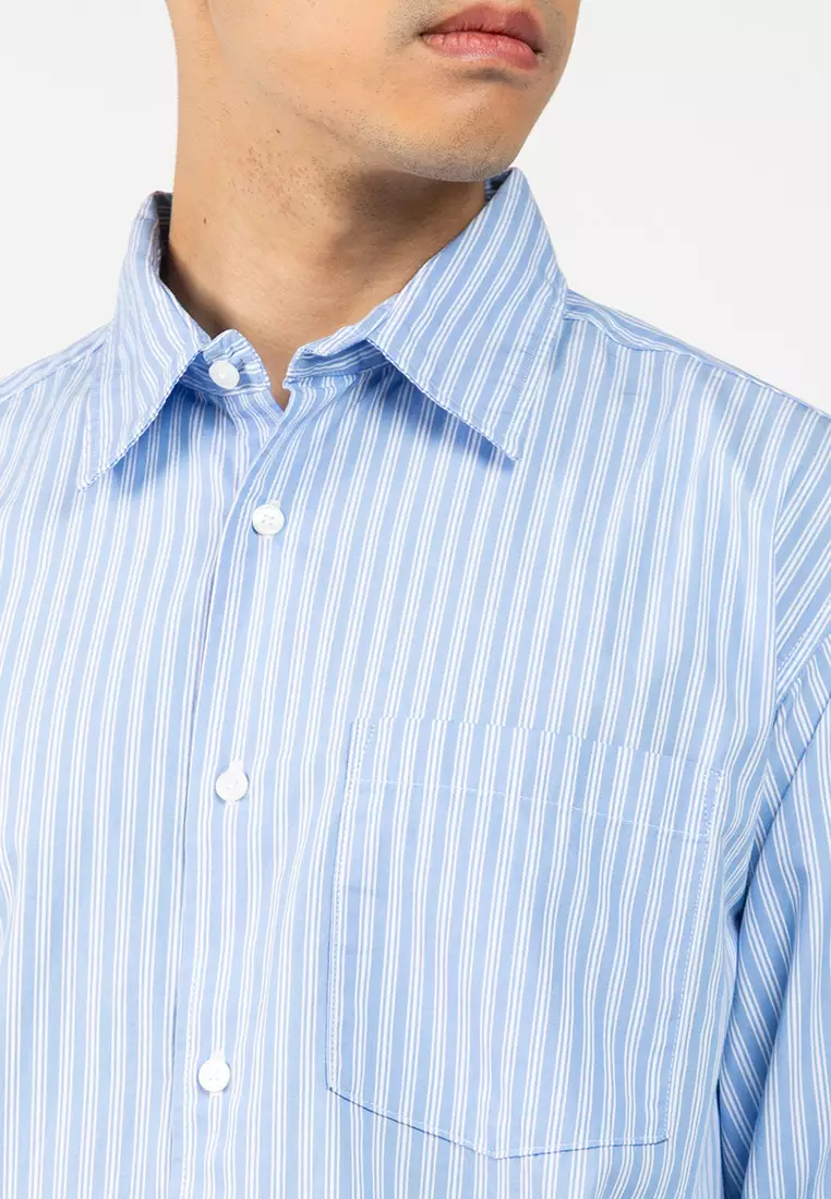 Long Sleeve Poplin Shirt