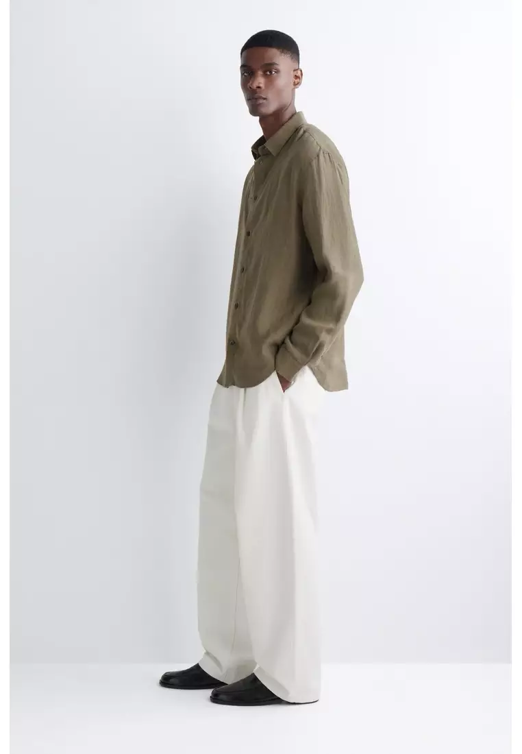 RELAXED LINEN SHIRT