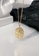ZITIQUE gold Women's Retro Oval Pendant Necklace - Gold F6273ACC4EB151GS_1