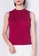 SUB red Women  Sleeveless Knit Top 43172AAC985A85GS_1