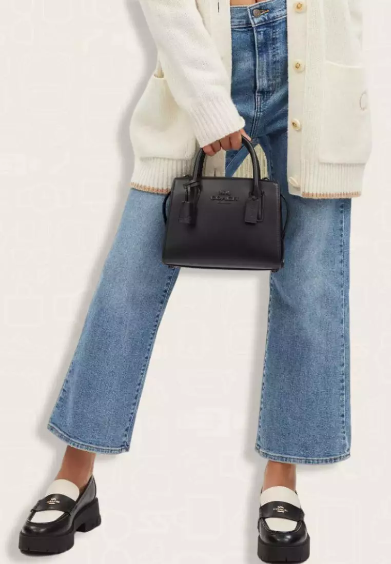 Coach Andrea Carryall Black