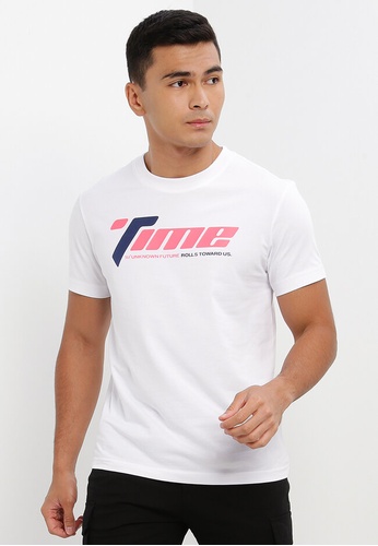 361° 白色 Sports Life 短袖T-襯衫 F3A13AAC59A053GS_1