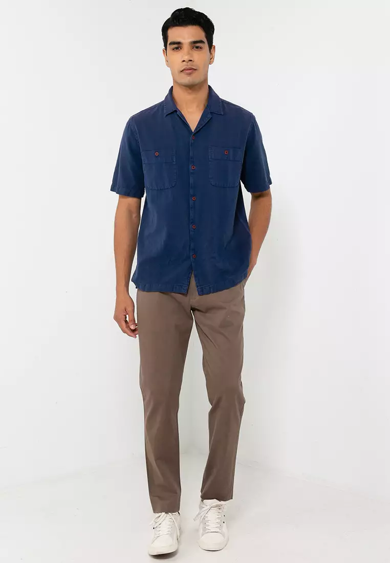 Premium Sateen Straight Chinos