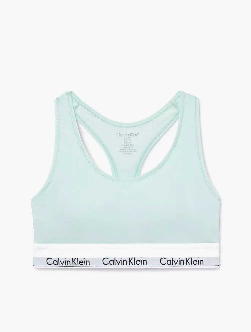 CALVIN KLEIN UNDERWEAR - MODERN COTTON LIGHTLY LINED BRALETTE - Black - black