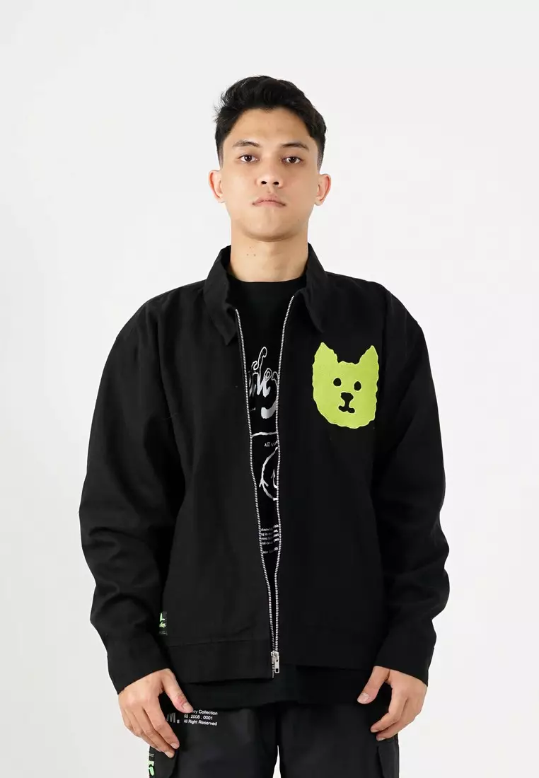 Moutley Men's Work Jacket Regular Fit Canvas Marsoto Mixed Feeling 211224