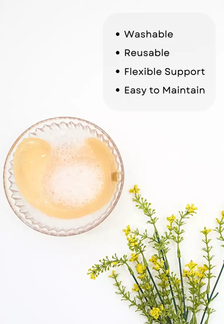 Emilia Wing Push Up Nubra in Nude Seamless Invisible Reusable Adhesive Stick on Wedding Bra 隐形聚拢胸