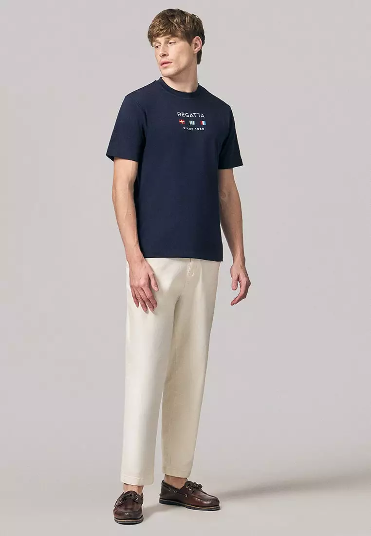 Sailing Flags Graphic T-Shirt