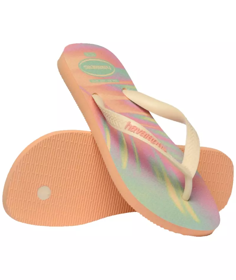 Havaianas 6512 Top Fashion - Peach/Pink - Sandal Wanita
