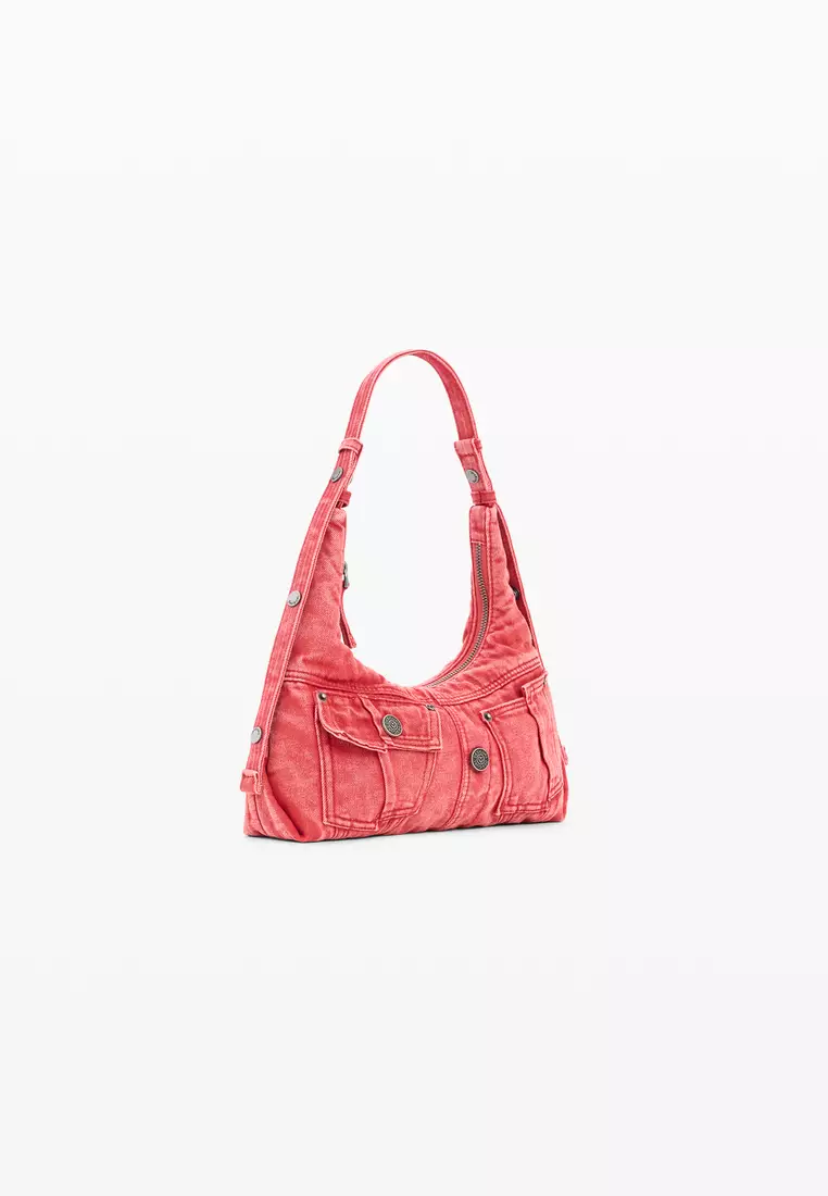 DENIM SHOULDER BAG