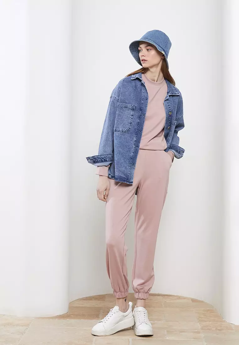 Womens jogger sweatpants sale set