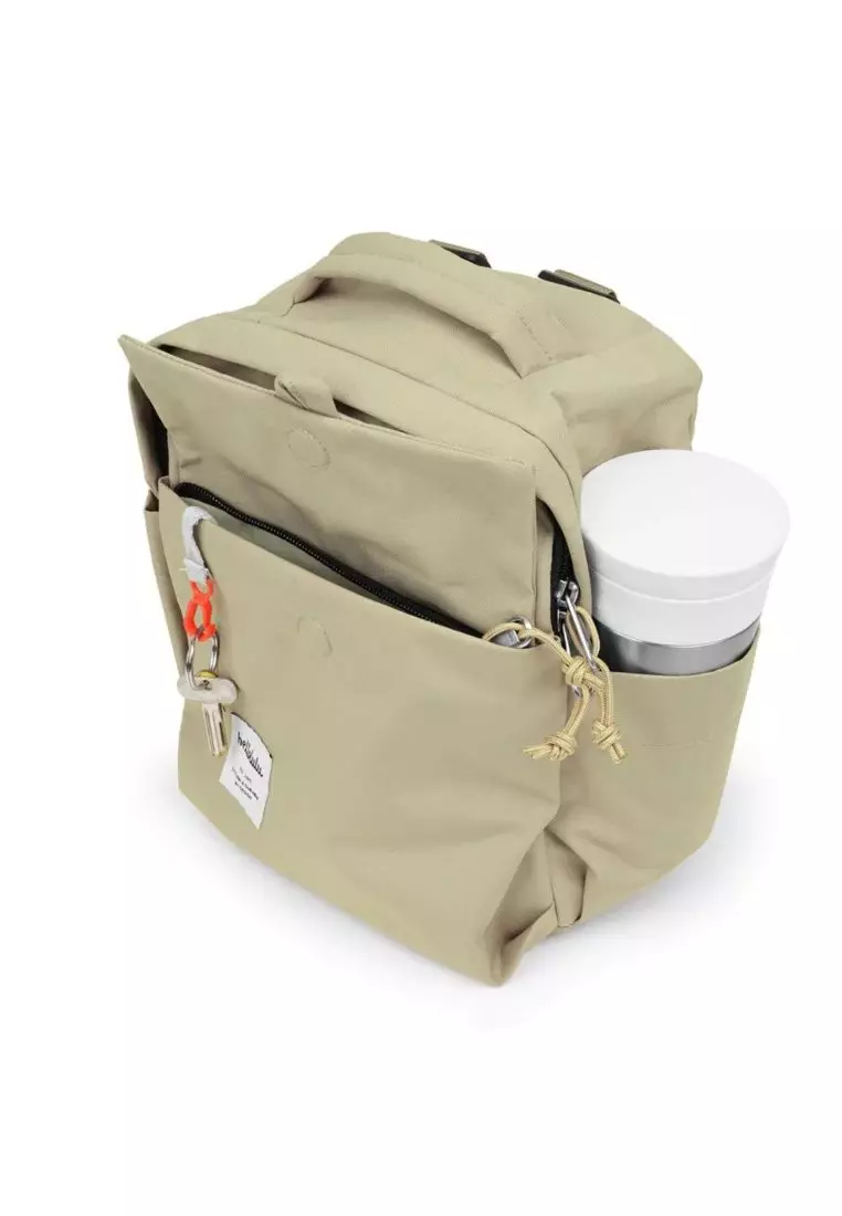 Hellolulu Mini Carter Backpack Recycled (Fog Khaki)