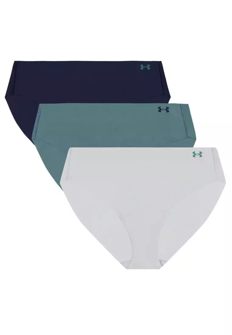 Under Armour UA Pure Stretch Women's 3-Pack No Show Bikini