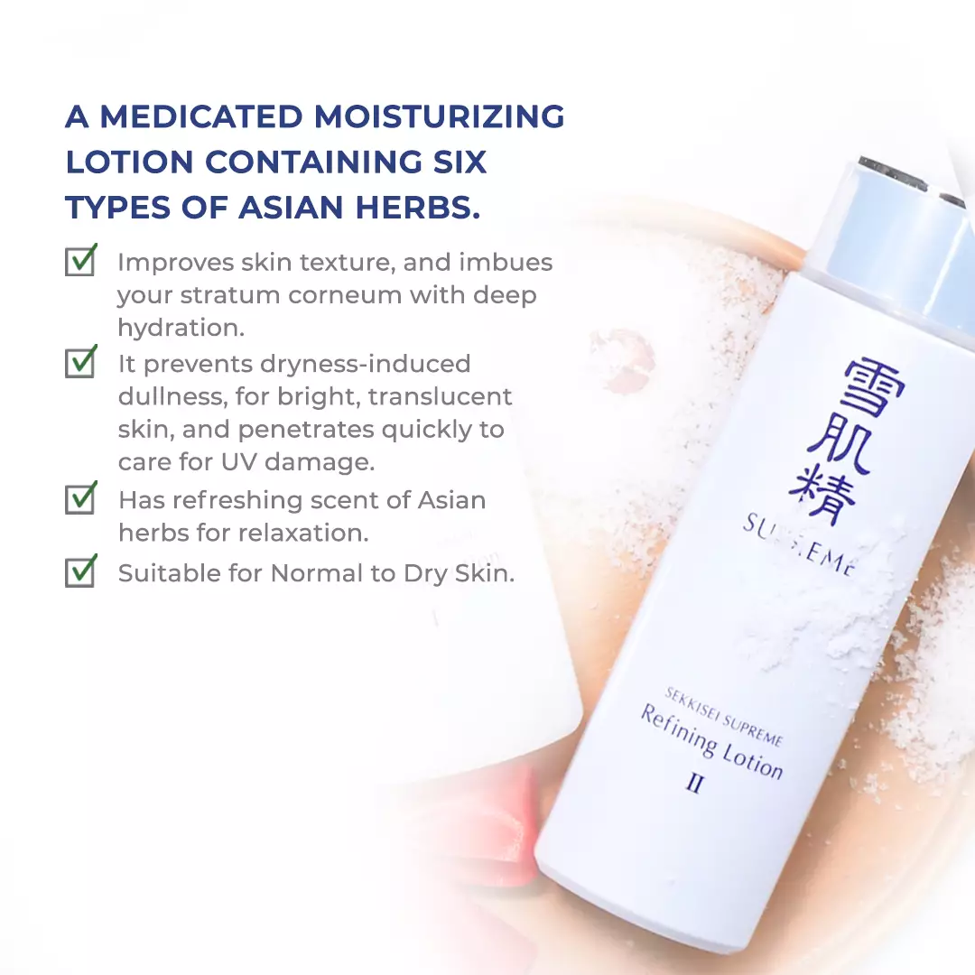 KOSÉ Sekkisei Supreme Refining Lotion II - 230ml