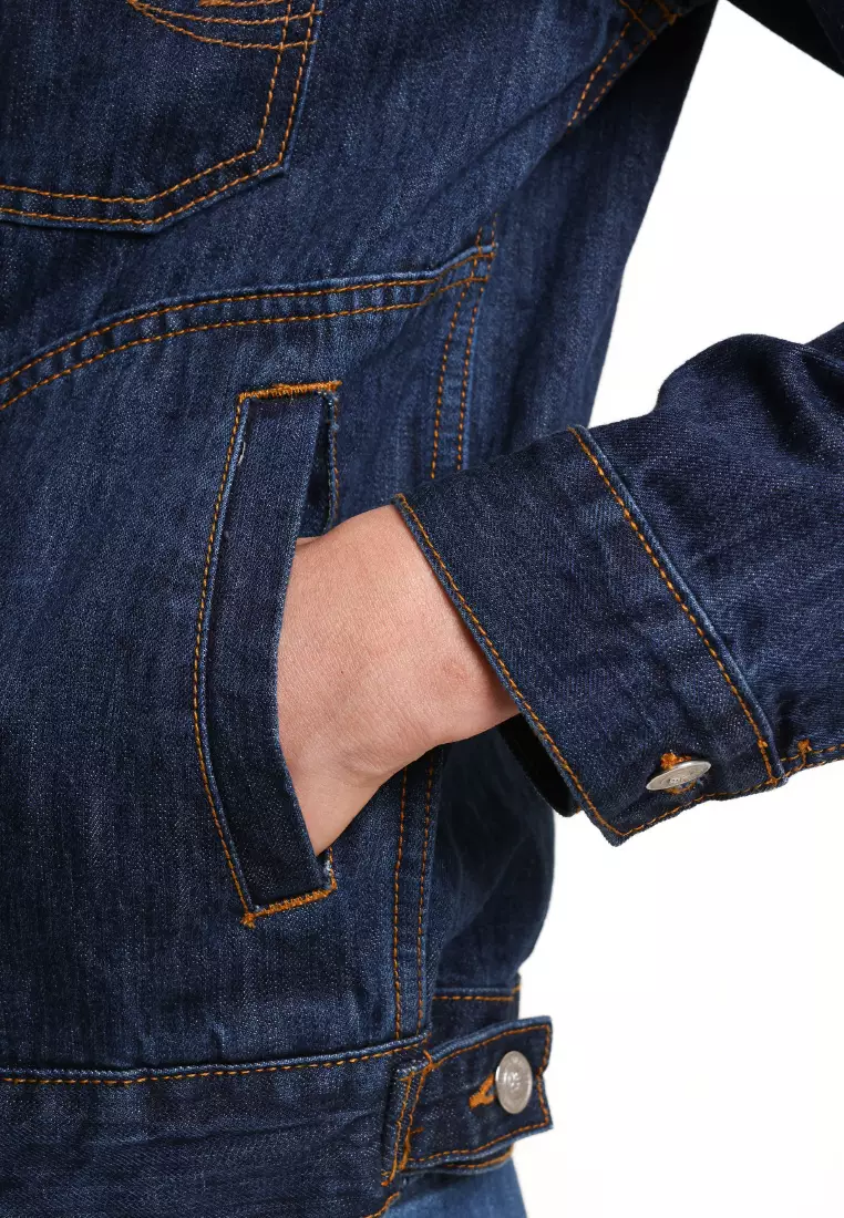 Used 1968 - Winslow Jacket Jeans Trucker Pria Regular Fit