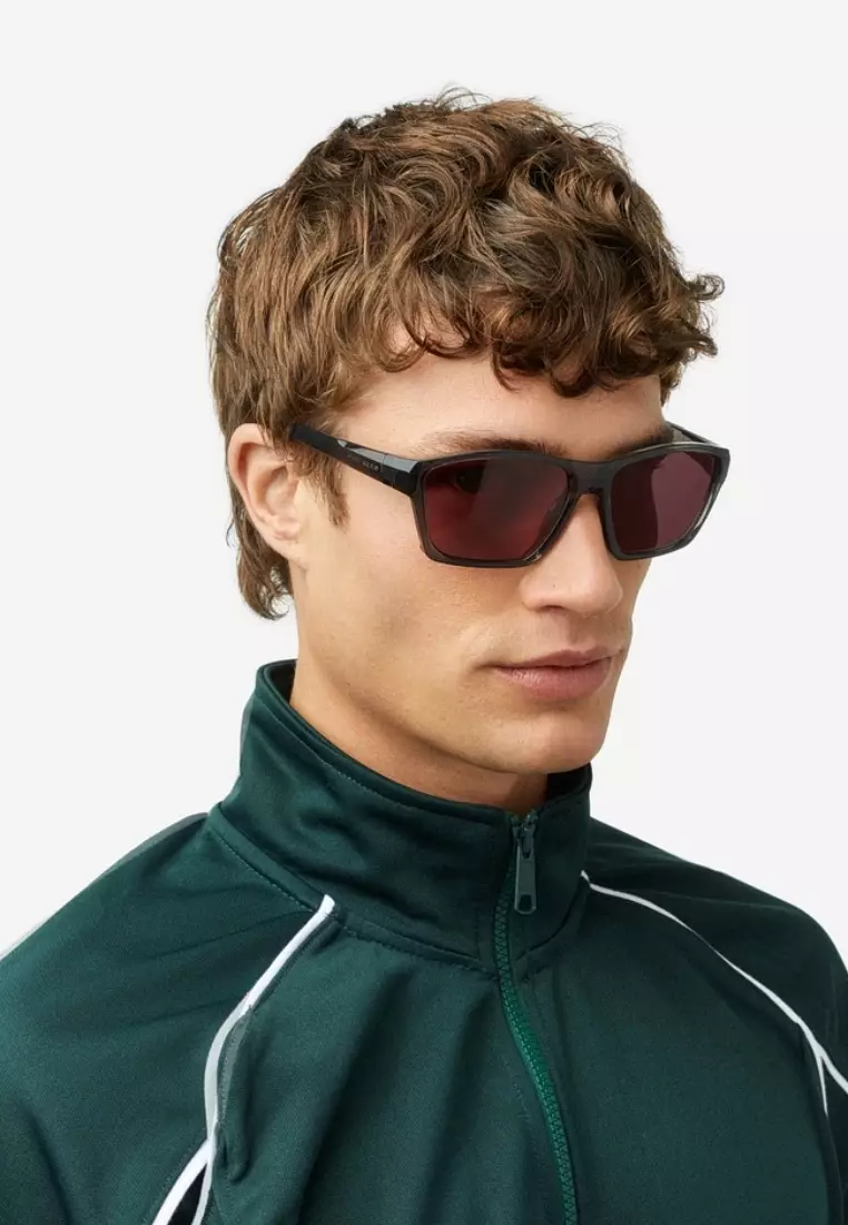 Shark - Black Grape Sunglasses For Men, Male Official Product Designed in Spain