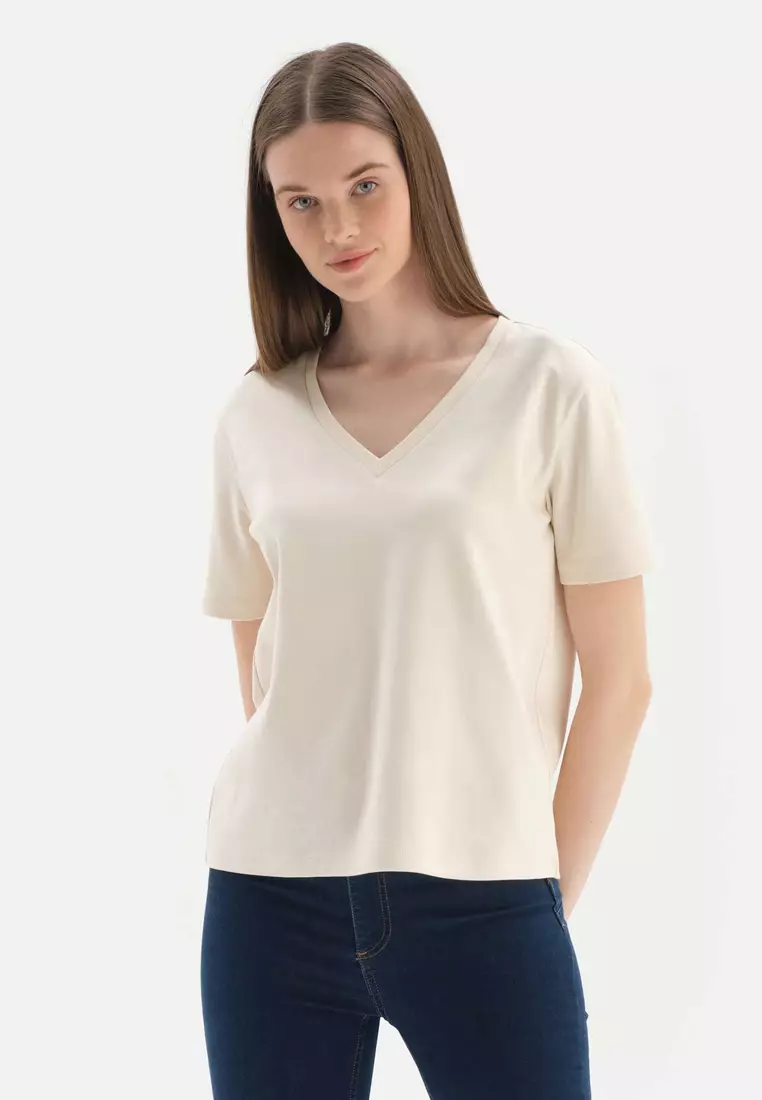 ecru shirt womens