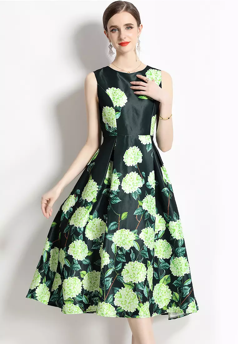 Floral hotsell dress sleeveless