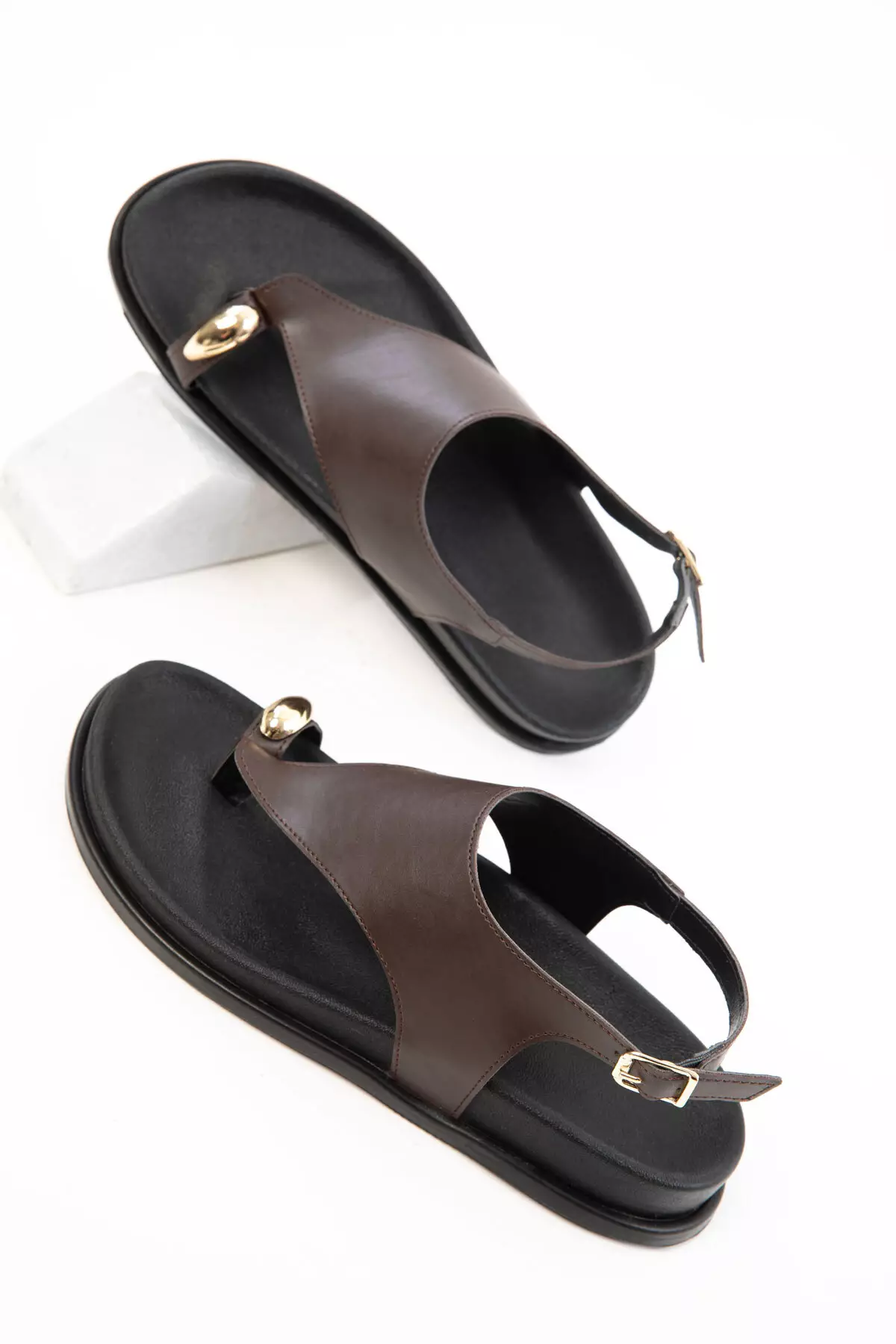 Brown Women's Sandals 20632