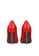 Twenty Eight Shoes red 8CM Silk Fabrics Pointed High Heel Shoes D01-c 76110SHF24DB13GS_4