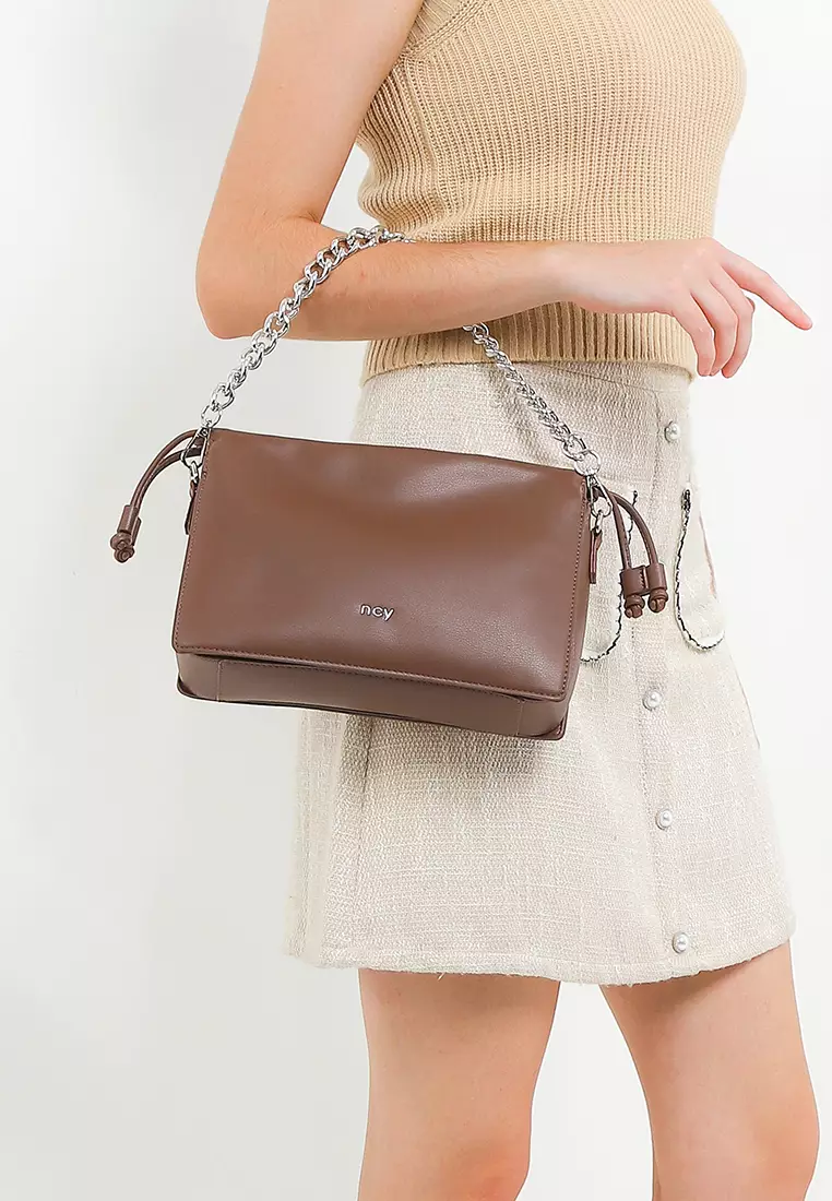 Sacramento Rn2482-20 Shoulder Bag Medium Dark Brown