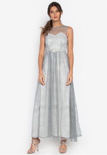 zalora long gown