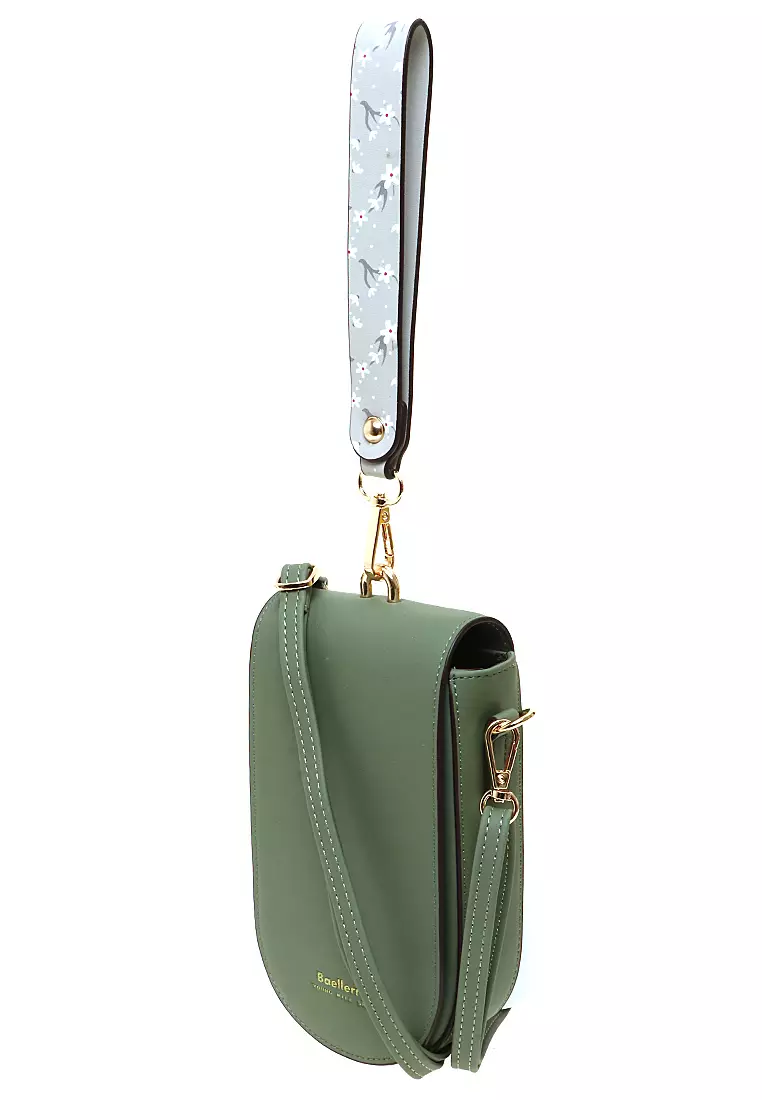 Tas Selempang Fashion Wanita Sling Bag Uniqe Design Material Leather Kulit ORIGINAL