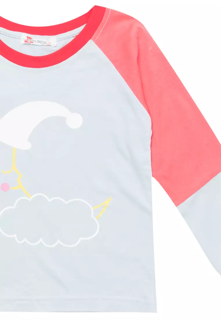 Girl Moon T-shirt and Long Pants