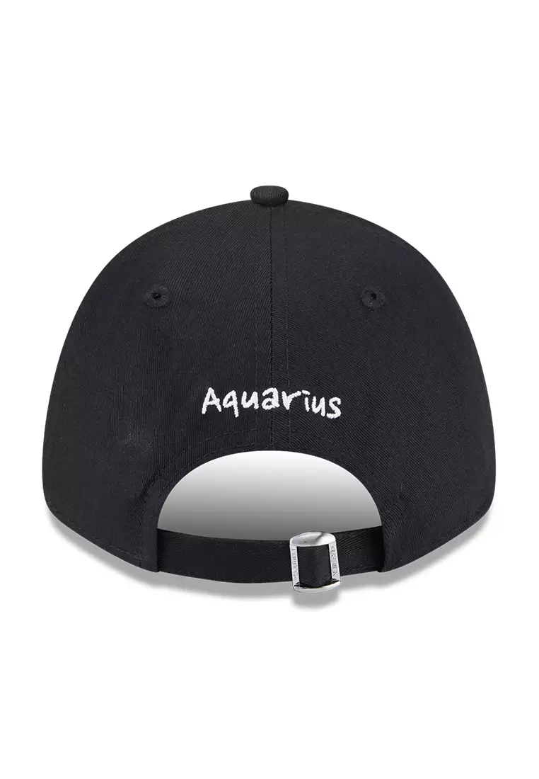 NE Zodiac Sign Pack SS26 Aquarius Black 9FORTY Adjustable Cap
